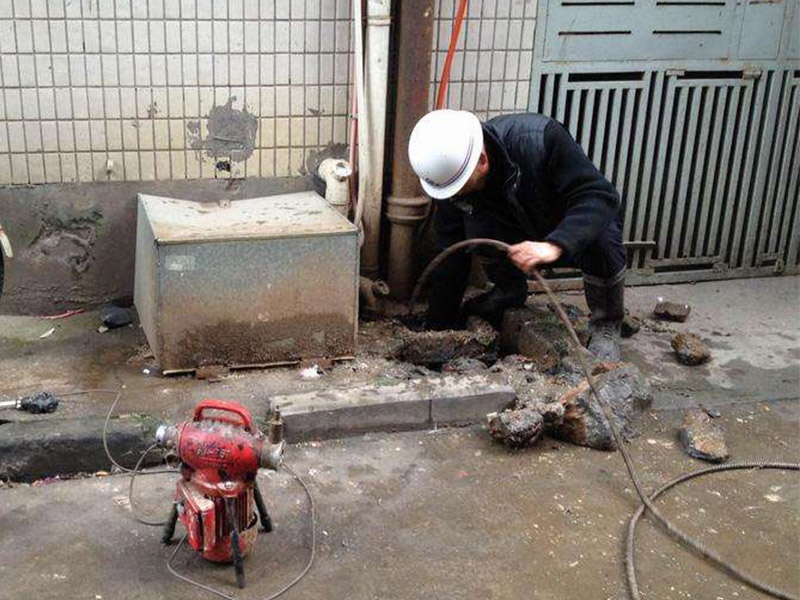 五寨疏通下水道-洗菜池疏通